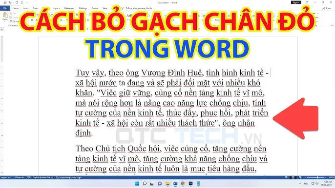 Cách Tắt Dấu Gạch Chân Đỏ Kiểm Tra Chính Tả Trong Word Đơn Giản